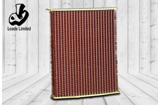 Radiator core (FLAT FIN)